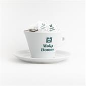 TAZZA PORTABUSTINE/TAZZONE PARIGI TEXTURE CON PIATTO